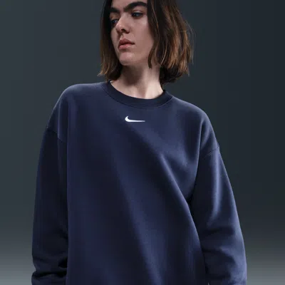 Nike Women's  Sportswear Phoenix Fleece Oversized Crew-neck Sweatshirt