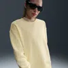 Nike Women's  Sportswear Phoenix Fleece Oversized Crew-neck Sweatshirt In Brown