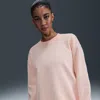 Nike Women's  Sportswear Phoenix Fleece Oversized Crew-neck Sweatshirt In Pink