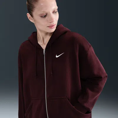 Nike Women's  Sportswear Phoenix Fleece Oversized Full-zip Hoodie