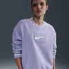 Nike Sportswear Phoenix Embroidered Oversize Long Fleece Sweatshirt