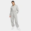 Nike Women's Sportswear Phoenix Fleece Oversized High-waisted Jogger Pants In Dark Grey Heather/sail