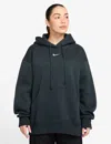 Nike Women's Sportswear Phoenix Fleece Oversized Hoodie In Black