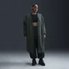 Nike Women's  Sportswear Phoenix Fleece Oversized Long Cardigan (plus Size) In Green
