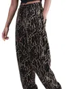Nike Women's  Sportswear Phoenix Fleece High-waisted Oversized Printed Sweatpants In Animal Print