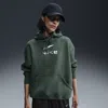 Nike Women's  Sportswear Phoenix Fleece Oversized Pullover Graphic Hoodie In Green