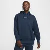 Nike Women's  Sportswear Phoenix Fleece Oversized Pullover Hoodie In Blue