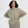 Nike Women's  Sportswear Phoenix Fleece Oversized Pullover Hoodie In Light Army/sail
