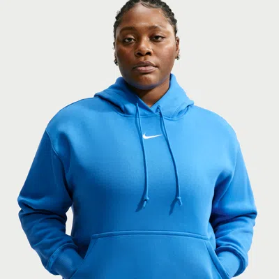 Nike Women's  Sportswear Phoenix Fleece Oversized Pullover Hoodie (plus Size) In Multi