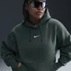 Nike Women's  Sportswear Phoenix Fleece Oversized Pullover Hoodie (plus Size) In Green