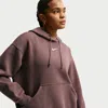 Nike Women's  Sportswear Phoenix Fleece Oversized Pullover Hoodie In Purple