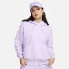 Nike Women's  Sportswear Phoenix Fleece Oversized Pullover Hoodie (plus Size) In Purple