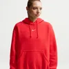 Nike Women's  Sportswear Phoenix Fleece Oversized Pullover Hoodie In Red