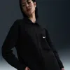 Nike Oversized Shacket In Black
