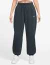 Nike Sportswear Phoenix Fleece High-waisted Oversized Sweatpants In Blue