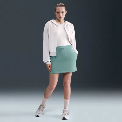 Nike Women's  Sportswear Phoenix Fleece Skirt In Green