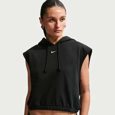 Nike Women's  Sportswear Phoenix Fleece Sleeveless Top In Blue