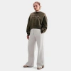 Nike Women's Sportswear Phoenix Fleece Wide-leg Sweatpants In Green
