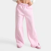 Nike Women's Sportswear Phoenix Fleece Wide-leg Sweatpants In Pink