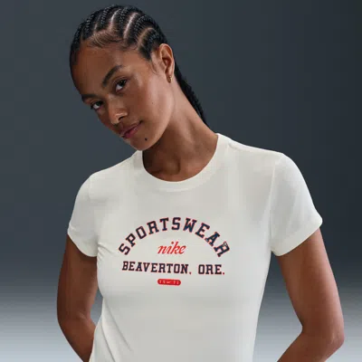 Nike Women's  Sportswear Phoenix Slim Short-sleeve T-shirt