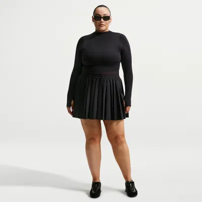 Nike Women's  Sportswear Pleated Skirt (plus Size) In Black