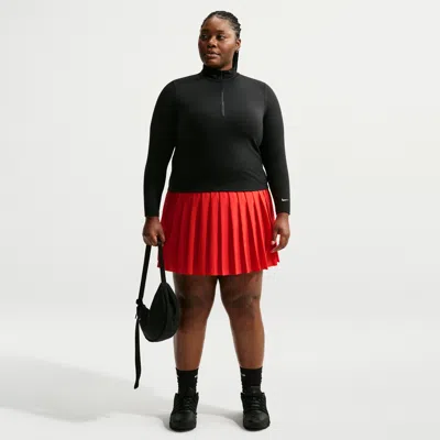 Nike Women's  Sportswear Pleated Skirt (plus Size) In Red