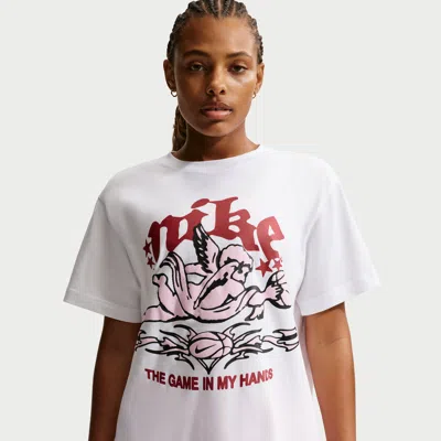 NIKE WOMEN'S  SPORTSWEAR SHORT-SLEEVE CREW-NECK T-SHIRT,1015878934