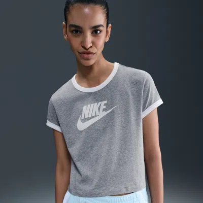 Nike Women's  Sportswear Short-sleeve Ringer T-shirt