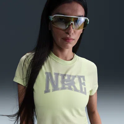 Nike Women's  Sportswear Slim Cropped T-shirt In Green