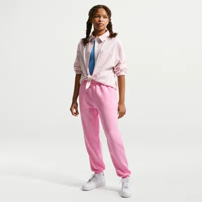 Nike Kids' Women's  Sportswear Studio Fleece Girls' Loose Pants In Multi