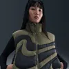 Nike Swoosh Down Vest In Green