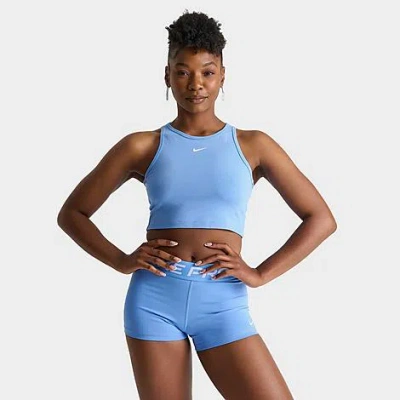 Nike Women's Sportswear Swoosh Tank Top In Blue
