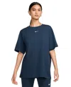 Nike Women's  Sportswear Essential T-shirt In Armory Navy