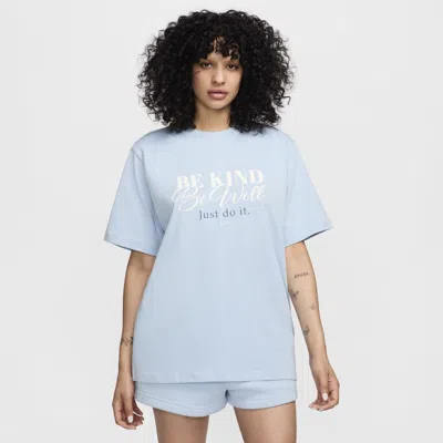 Nike Women's  Sportswear T-shirt In Blue