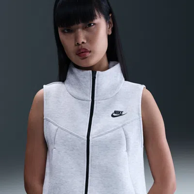 NIKE WOMEN'S  SPORTSWEAR TECH FLEECE FULL-ZIP VEST,1015708001