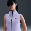 Nike Women's  Sportswear Tech Fleece Full-zip Vest In Purple