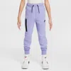 Nike Kids' Women's  Sportswear Tech Fleece Girls' Jogger Pants In Purple