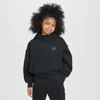 Nike Kids' Women's  Sportswear Tech Fleece Girls' Oversized Hoodie In Black/black