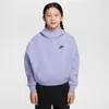 Nike Kids' Women's  Sportswear Tech Fleece Girls' Oversized Hoodie In Purple