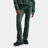Nike Women's Sportswear Tech Fleece High-waisted Slim Pants In Vintage Green/black