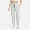 Nike Women's  Sportswear Tech Fleece Mid-rise Jogger Pants In Dark Grey Heather/black 