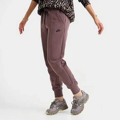Nike Women's Sportswear Tech Fleece Jogger Pants In Purple