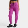 Nike Women's Sportswear Tech Fleece Jogger Pants In Hot Fuchsia
