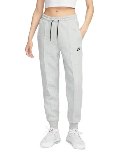 NIKE WOMEN'S SPORTSWEAR TECH FLEECE MID-RISE JOGGER PANTS