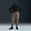 Nike Women's  Sportswear Tech Fleece Mid-rise Jogger Pants (plus Size) In Brown