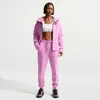 Nike Women's  Sportswear Tech Fleece Mid-rise Jogger Pants In Pink