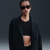 Nike Women's  Sportswear Tech Fleece Oversized Blazer In Black