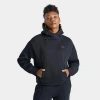 Nike Women's Sportswear Tech Fleece Oversized Hoodie In Black/black