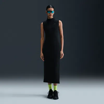NIKE WOMEN'S  SPORTSWEAR TECH FLEECE SLIM MAXI TANK TOP DRESS,1015707129