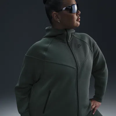 NIKE WOMEN'S  SPORTSWEAR TECH FLEECE WINDRUNNER FULL-ZIP HOODIE (PLUS SIZE),1015621196